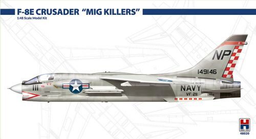 Hobby 2000 48020 F-8E Crusader MIG Killers