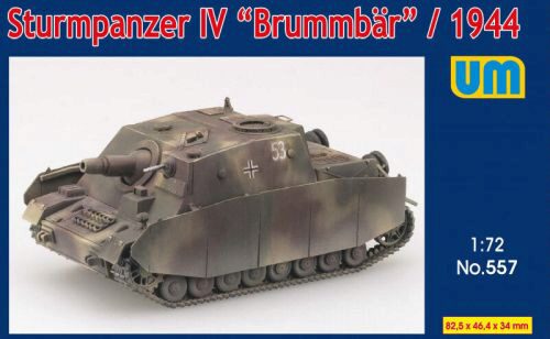 Unimodels UM557 Sturmpanzer IV Brummbar, 1944
