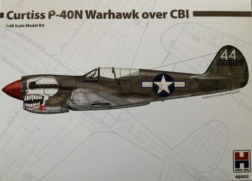 Hobby 2000 48002 Curtiss P-40N Warhawk over CBI