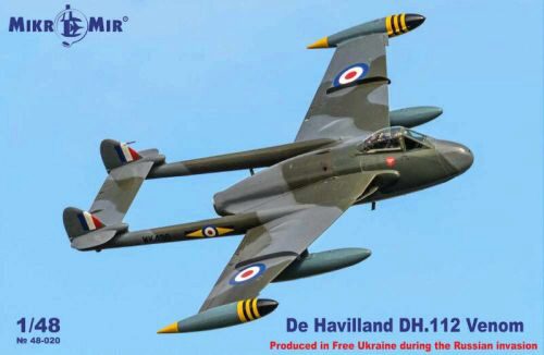 Micro Mir  AMP MM48-020 De Havilland DH.112 Venom