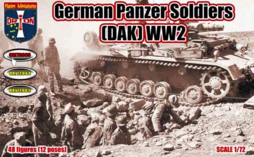 Orion ORI72063 German Panzer Soldiers (DAK) WW2