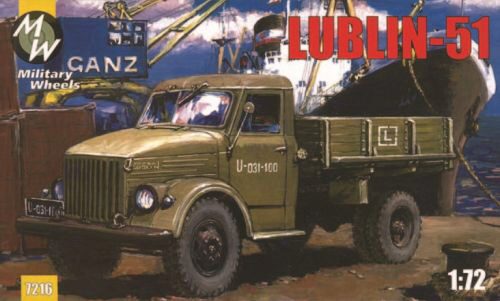 Military Wheels MW7216 Lublin 51 on the GAZ-51