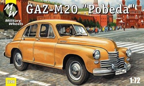 Military Wheels MW7248 GAZ-M20 Pobeda Soviet car