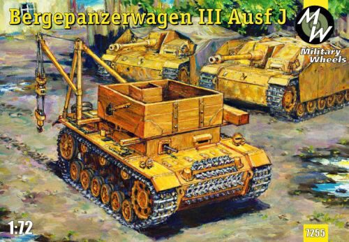 Military Wheels MW7255 Bergpanzerwagen III Ausf.J