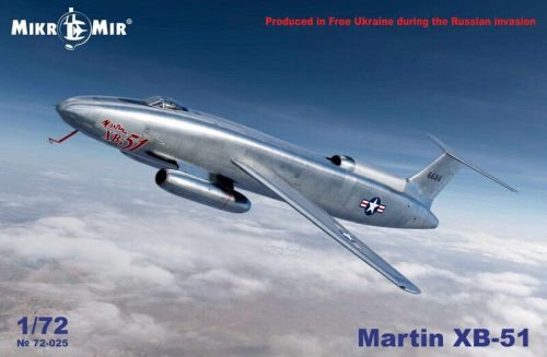 Micro Mir  AMP MM72-025 Martin XB-51