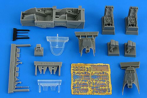 Aires 4894 Rafale B - late cocpkit set HOBBY BOSS