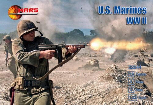 Mars Figures MS32044 U.S. Marines WWII