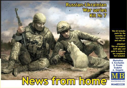 Master Box Ltd. MB35230 News from home. Russian-Ukrainian War series, kit No 7