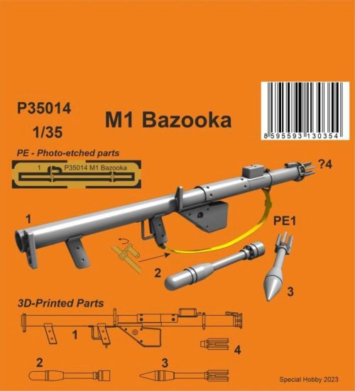 CMK P35014 M1 Bazooka 1/35