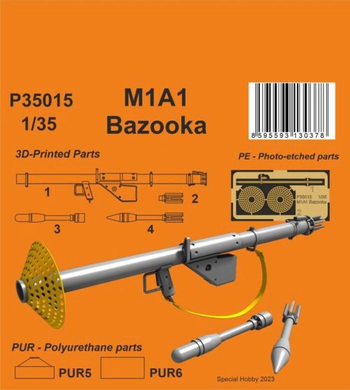 CMK P35015 M1A1 Bazooka 1/35
