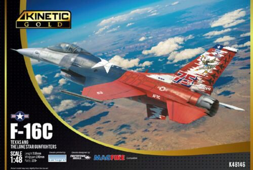 KINETIC K48146 F-16C TEXAS ANG (IPMS 2023)