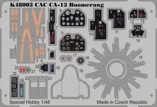 MPM K48003 CAC CA-13 Boomerang
