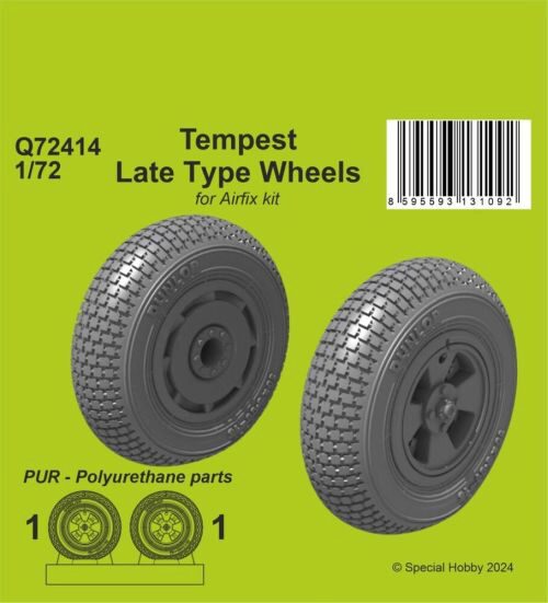 CMK 129-Q72414 Tempest Late Type Wheels