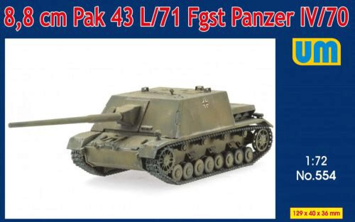 Unimodels UM554 Panzer IV/70 8,8cm Pak43L/71 Fgst