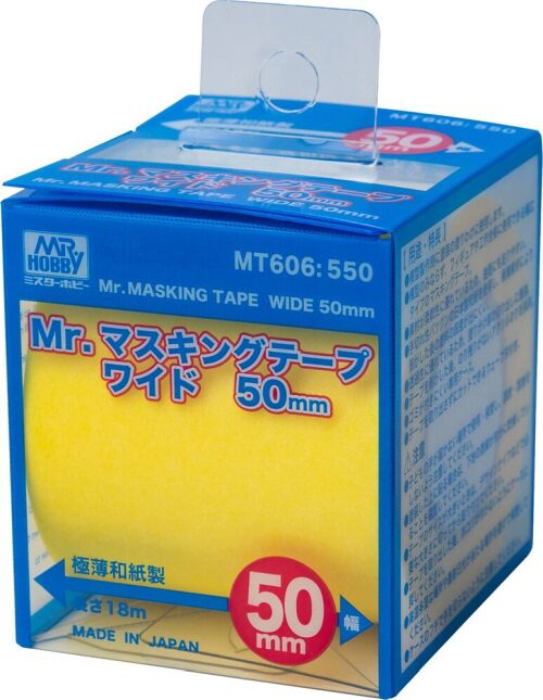 Mr Hobby - Gunze MT-606 Mr Hobby -Gunze Mr. Masking Tape Wide (50mm)