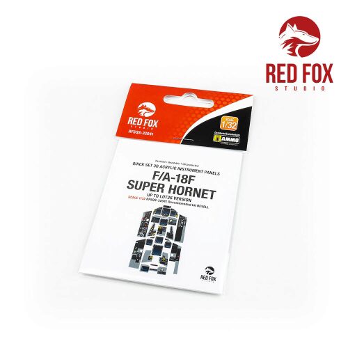 Red Fox Studio RFSQS-32041 1/32 F/A-18F Super Hornet (up to LOT26) (for Revell kit)