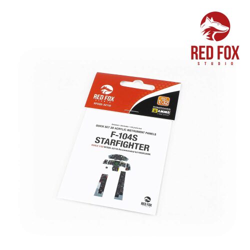 Red Fox Studio RFSQS-32116 1/32 F-104S Starfighter (for Hasegawa kit)