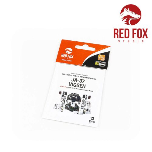 Red Fox Studio RFSQS-32134 1/32 Saab JA-37  Viggen (for Jetmads kit)