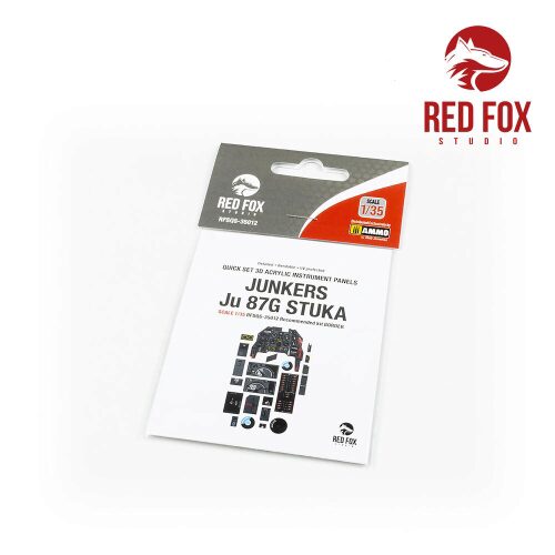 Red Fox Studio RFSQS-35012 1/35 Ju-87 G1/G2 Stuka (for Border Model kit)