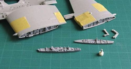 CMK 4211 Westland Wyvern - wing fold set for Trumpeter kit