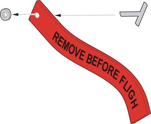 CMK 4317 Remove Before Flight Tags (20pcs)