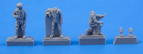 CMK F72306 Two Fouga Magister Pilots and a.Mechanic for Special Hobby kit (3 fig)