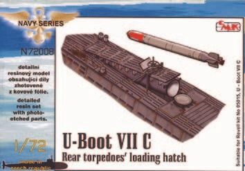 CMK N72008 U-Boot VII Rear torpedoes´loading hatch