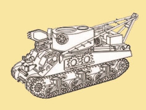 CMK 8020 M32 Recovery Sherman Umbauset für Tamiya-Bausatz