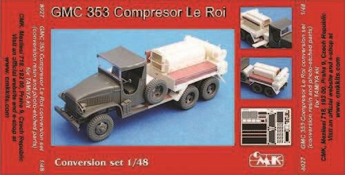 CMK 8027 GMC 353 Compressor Le Roi Conversion set