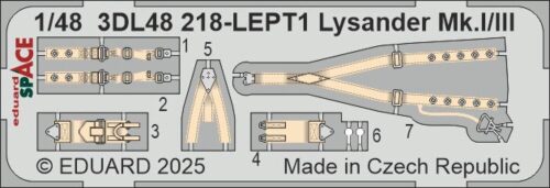 Eduard Accessories 3DL48218 Lysander Mk.I/III SPACE  AIRFIX