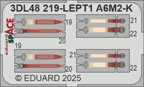 Eduard Accessories 3DL48219 A6M2-K SPACE  EDUARD