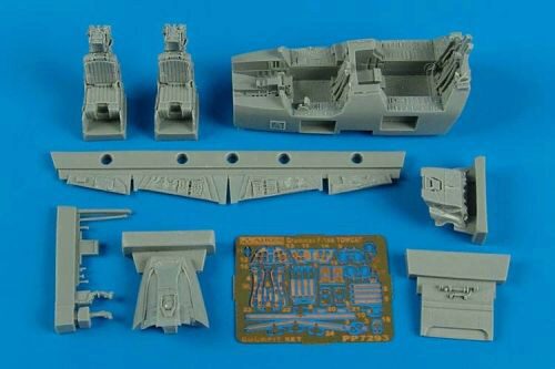 Aires 7293 F-14A Tomcat cockpit set for Fujimi