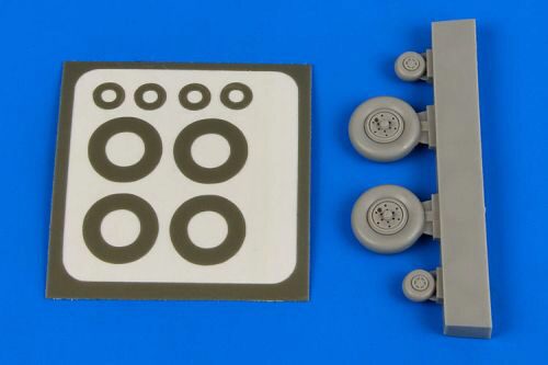 Aires 7307 Mi-2 Hoplite wheels & paint masks