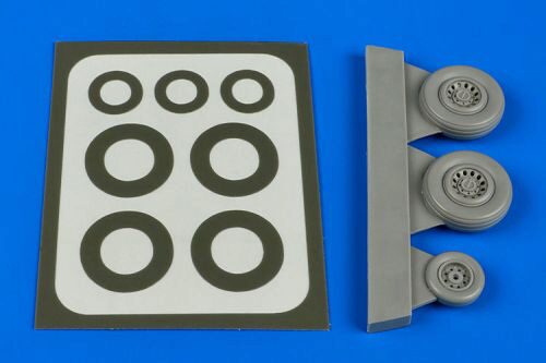 Aires 7319 Sea Vixen wheels & paint masks