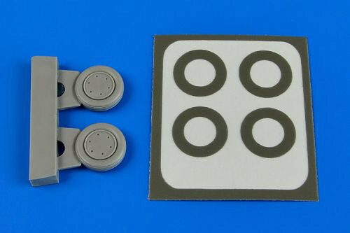Aires 7334 F4F Wildcat wheel&paint masks f.Hasegawa