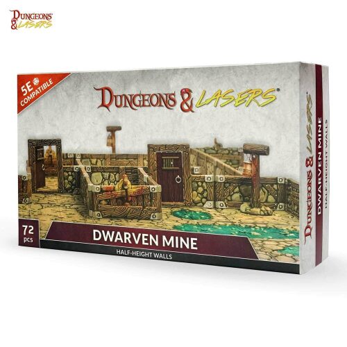 Archon Studio DNL0112 DUNGEONS & LASERS Dwarven Miners