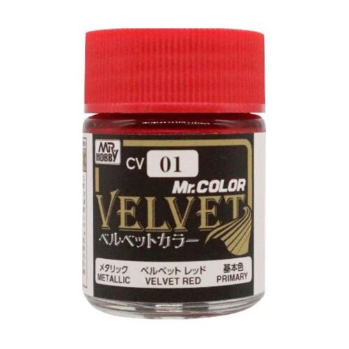 Mr Hobby - Gunze CV-01 Mr Hobby -Gunze Mr. Color Velvet (18 ml) Red