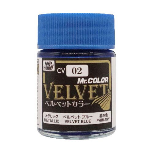 Mr Hobby - Gunze CV-02 Mr Hobby -Gunze Mr. Color Velvet (18 ml) Blue