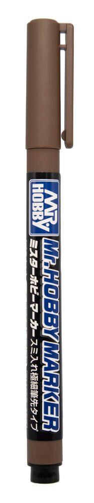 Mr Hobby - Gunze CM-103 Mr Hobby -Gunze Mr. Hobby Marker Super Fine Tip Brush Pen Brown