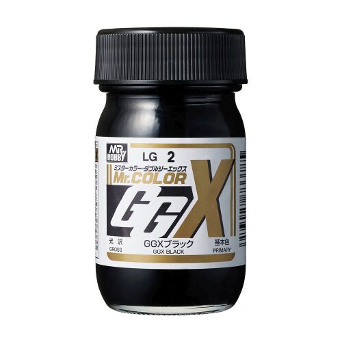 Mr Hobby - Gunze LG-002 Mr Hobby -Gunze Mr. Color GGX (60ml) Black