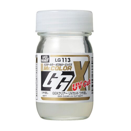 Mr Hobby - Gunze LG-113 Mr Hobby -Gunze Mr. Color GGX (60ml) Clear UV Cut Matt