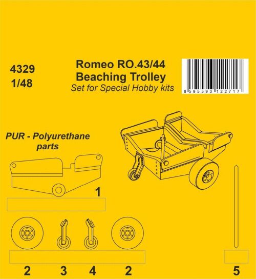 CMK 129-4329 Romeo Ro.43/44 Beaching Trolley