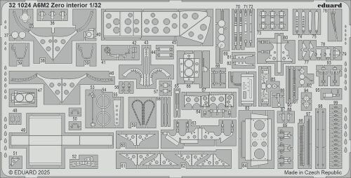 Eduard Accessories 321024 A6M2 Zero interior  TAMIYA