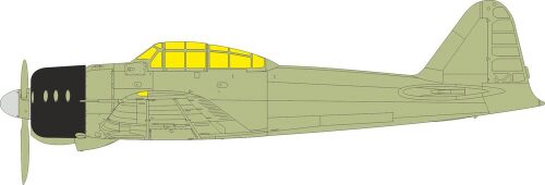 Eduard Accessories JX334 A6M2 Zero TFace  TAMIYA