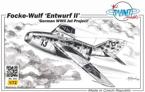 Planet Models 129-PLT023 Focke-Wulf TL Jäger mit He S 011