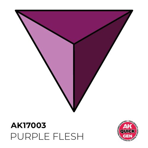 AK Interactive AK17003 PURPLE FLESH 18 ml - QUICK GEN
