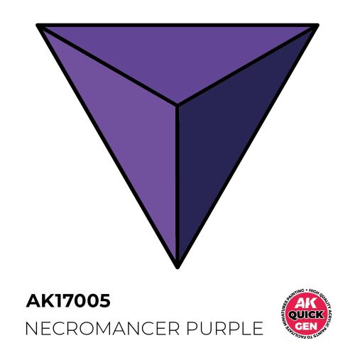 AK Interactive AK17005 NECROMANCER PURPLE 18 ml - QUICK GEN