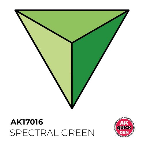 AK Interactive AK17016 SPECTRAL GREEN 18 ml - QUICK GEN