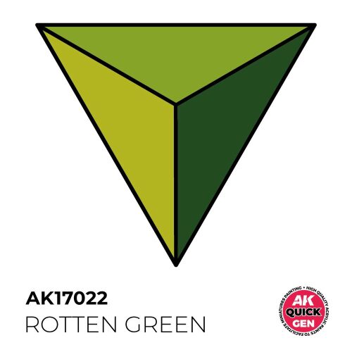 AK Interactive AK17022 ROTTEN GREEN 18 ml - QUICK GEN