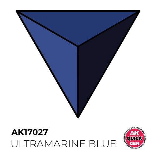 AK Interactive AK17027 ULTRAMARINE BLUE 18 ml - QUICK GEN